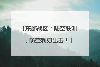 东部战区：陆空联训，防空利刃出击！